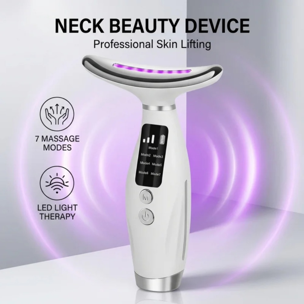 Skincare Glowing - Massageador Facial e de Pescoço com
