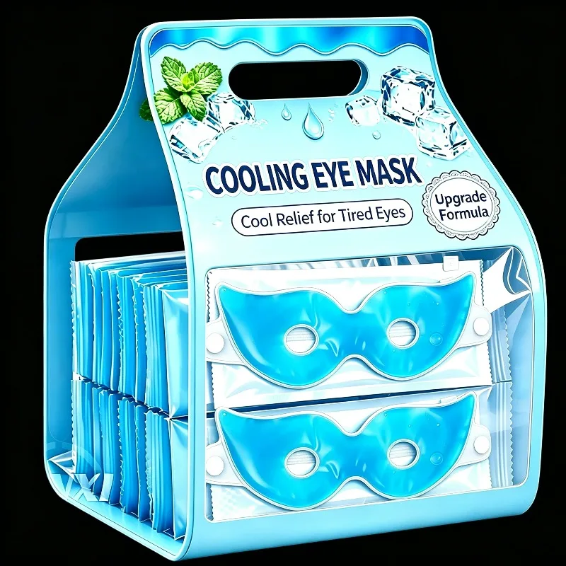 Skincare China - Máscara de Olhos Refrescante com Gelo