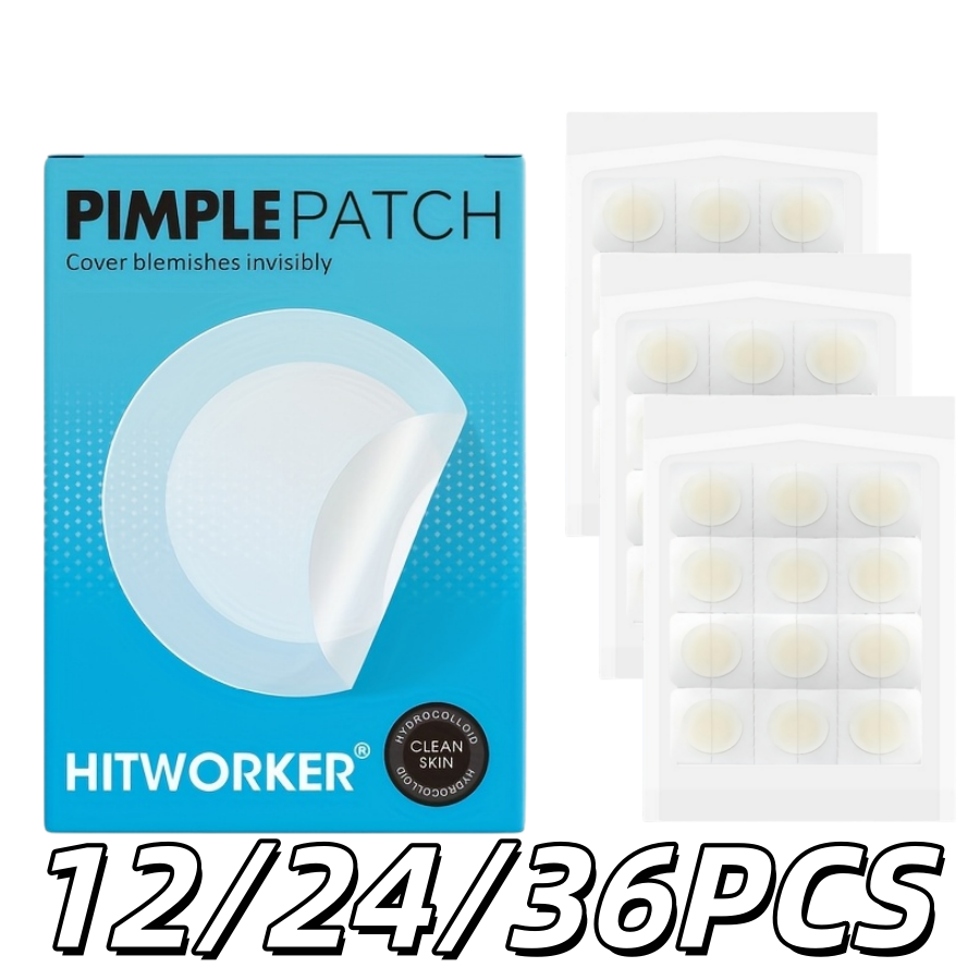 Face Moisturizer - 12/24/36PCS Adesivos de Hidrogel com Óleo