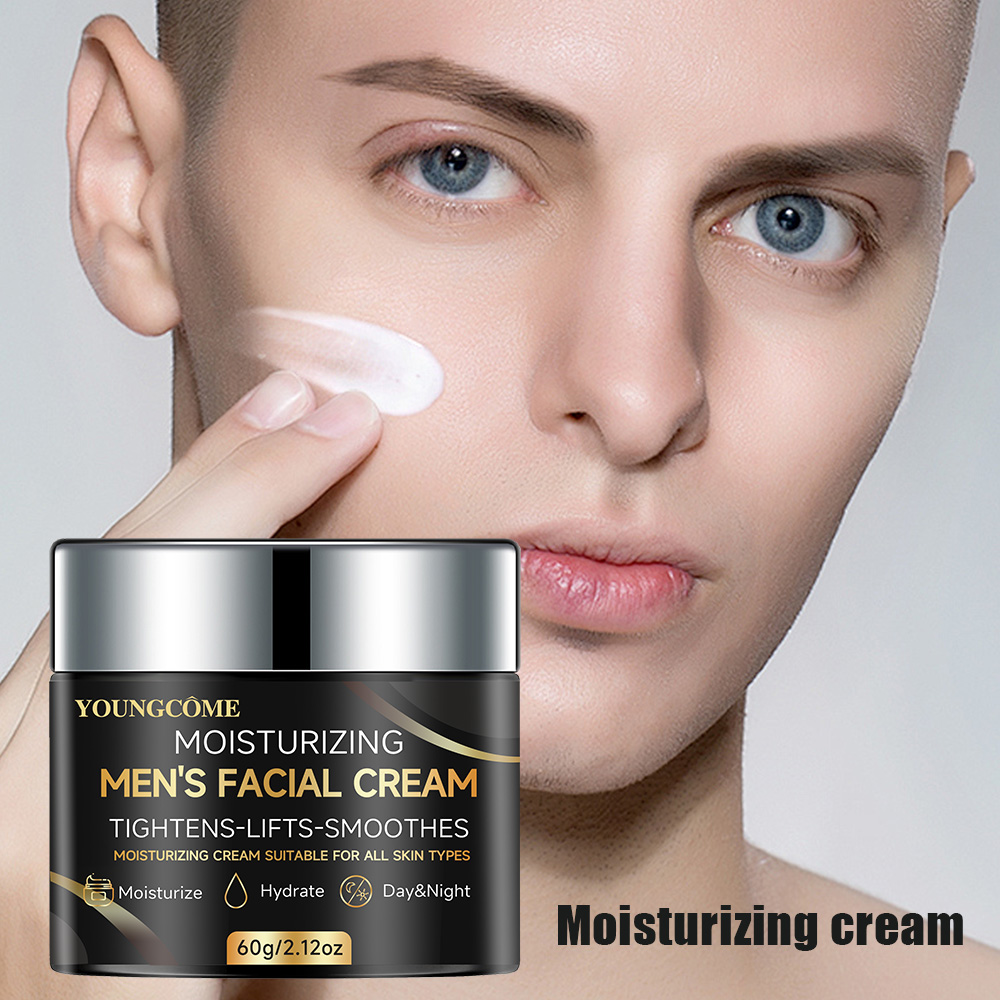 Retinol Cream - Creme Facial Masculino com Colágeno, Retinol