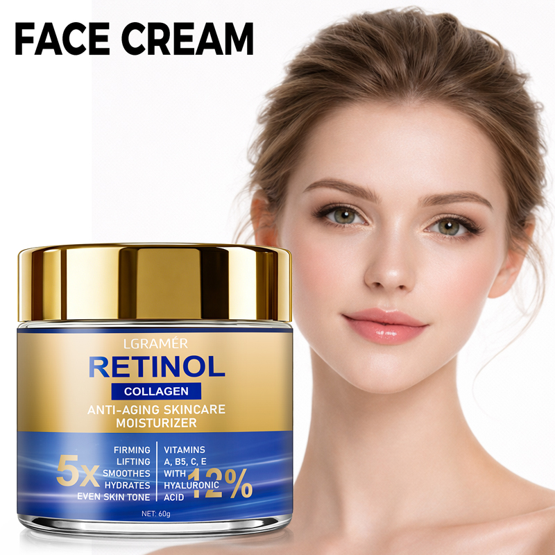 Retinol Cream - Creme facial com retinol, hidratante, removedor