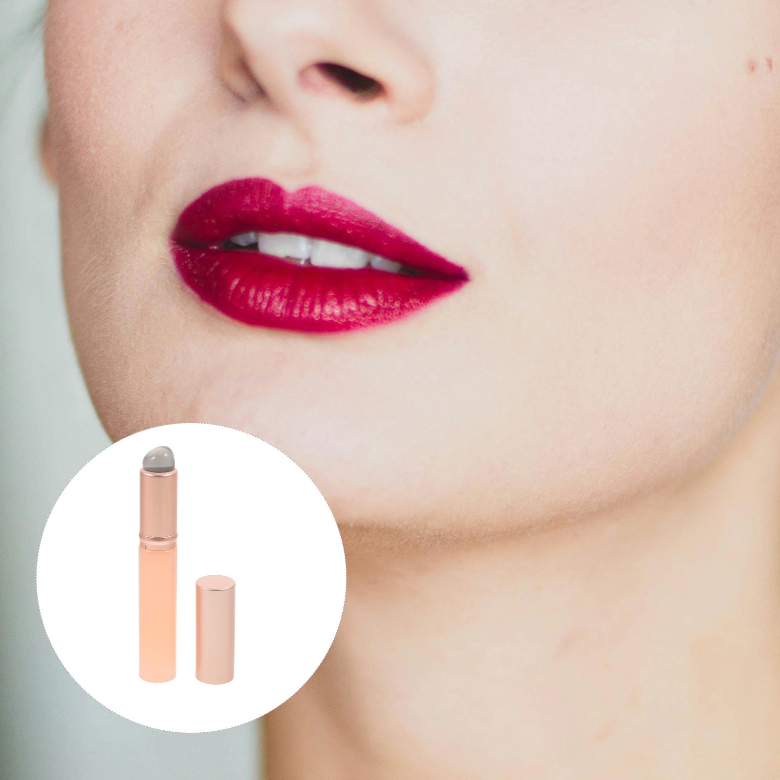 Lip Balm - Conjunto de 2 aplicadores de silicone