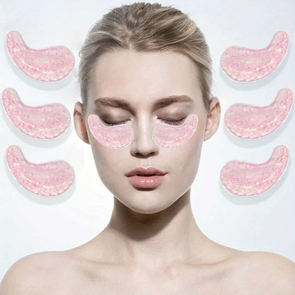 Face Mask Skincare - Compressas de Gel Reutilizáveis para Olhos,