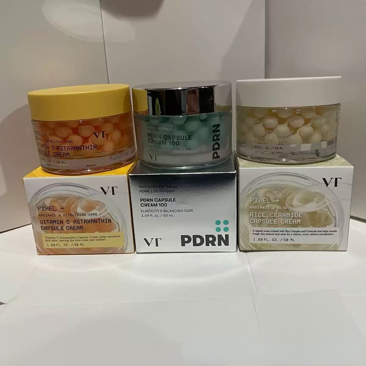 Vitamin C Serum - VT 100.000ppm PDRN Capsule Cream, Creme