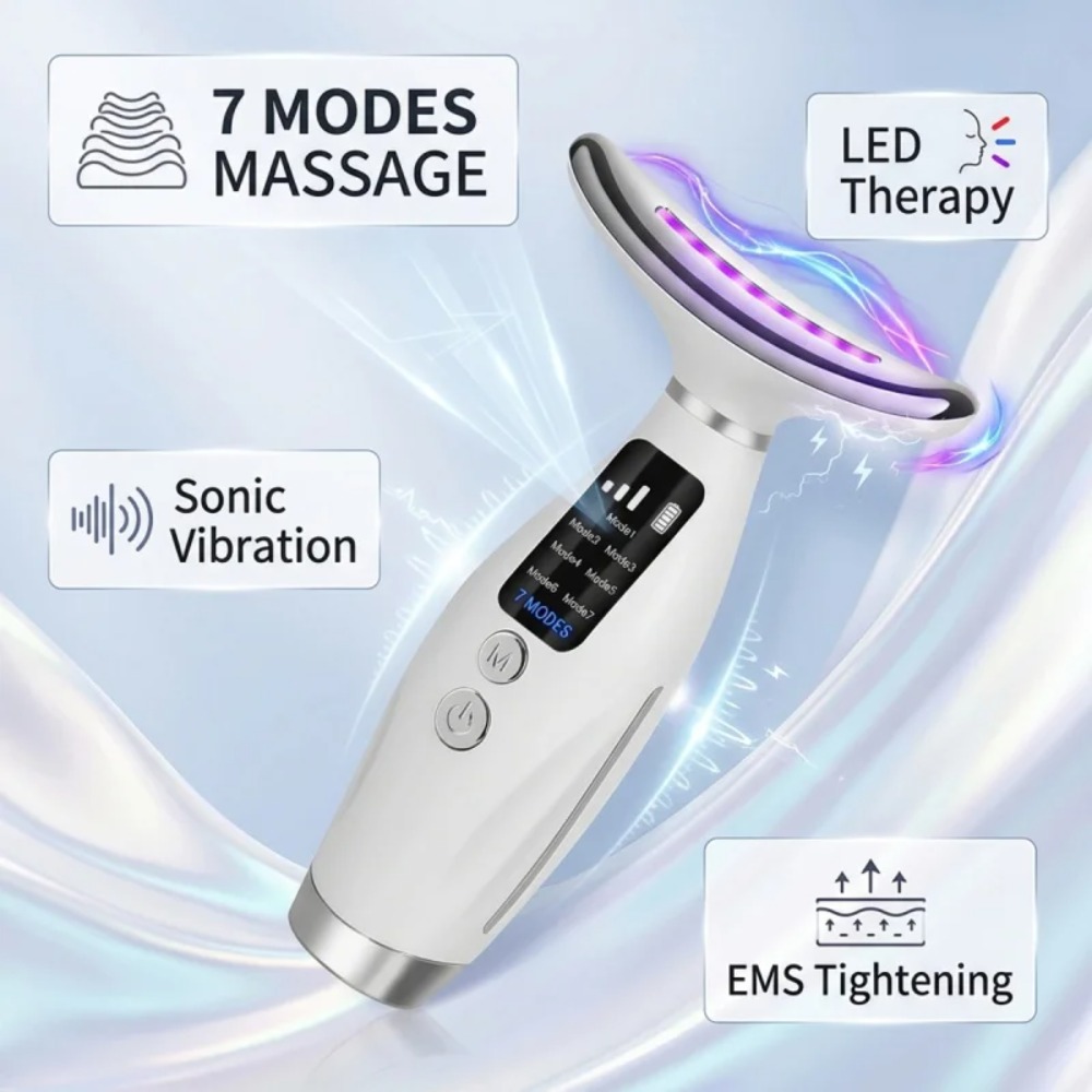 Massageador Facial e de Pescoç - Skincare Glowing avaliação e preço