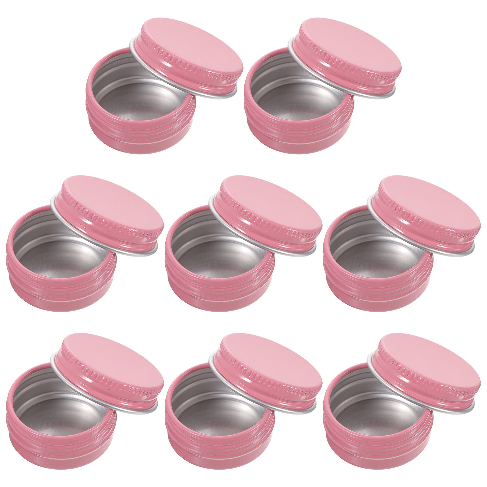 8 Potes Redondos de Alumínio V - Lip Balm avaliação e preço
