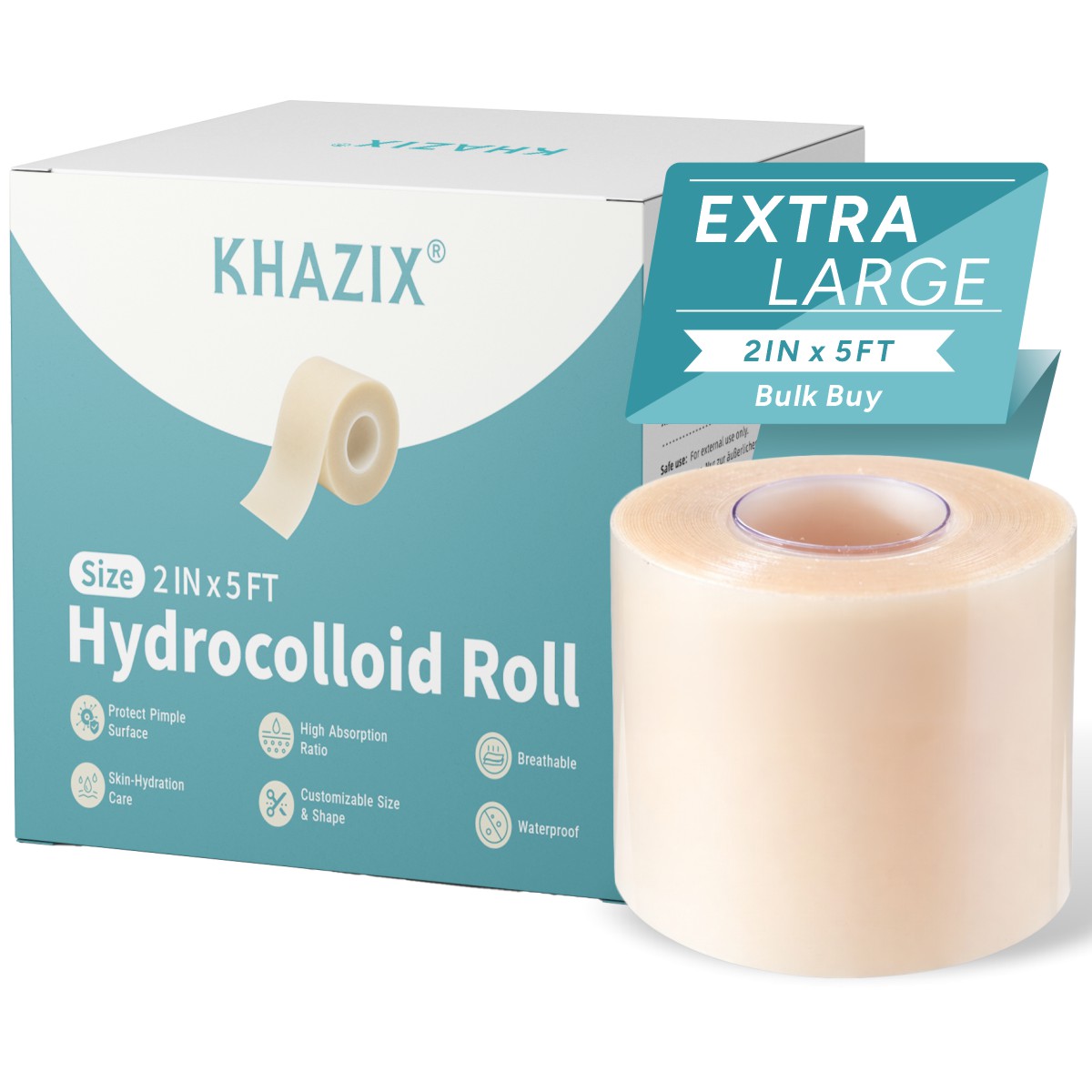 Curativo Hidrocoloide KHAZIX e - Face Oil avaliação e preço