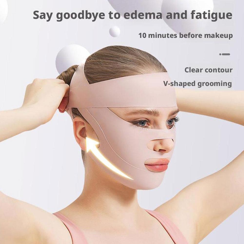 V rosto emagrecimento bandagem - Face Mask Skincare avaliação e preço