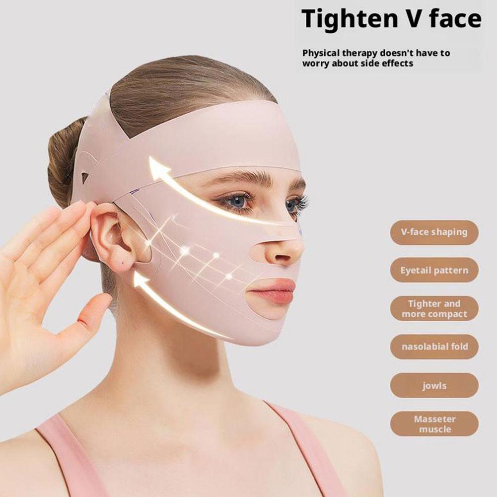 V rosto emagrecimento bandagem - Face Mask Skincare avaliação e preço