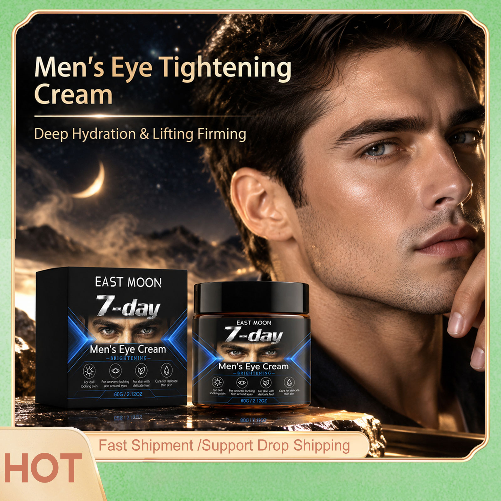Creme para os olhos East Moon  - Retinol Cream avaliação e preço