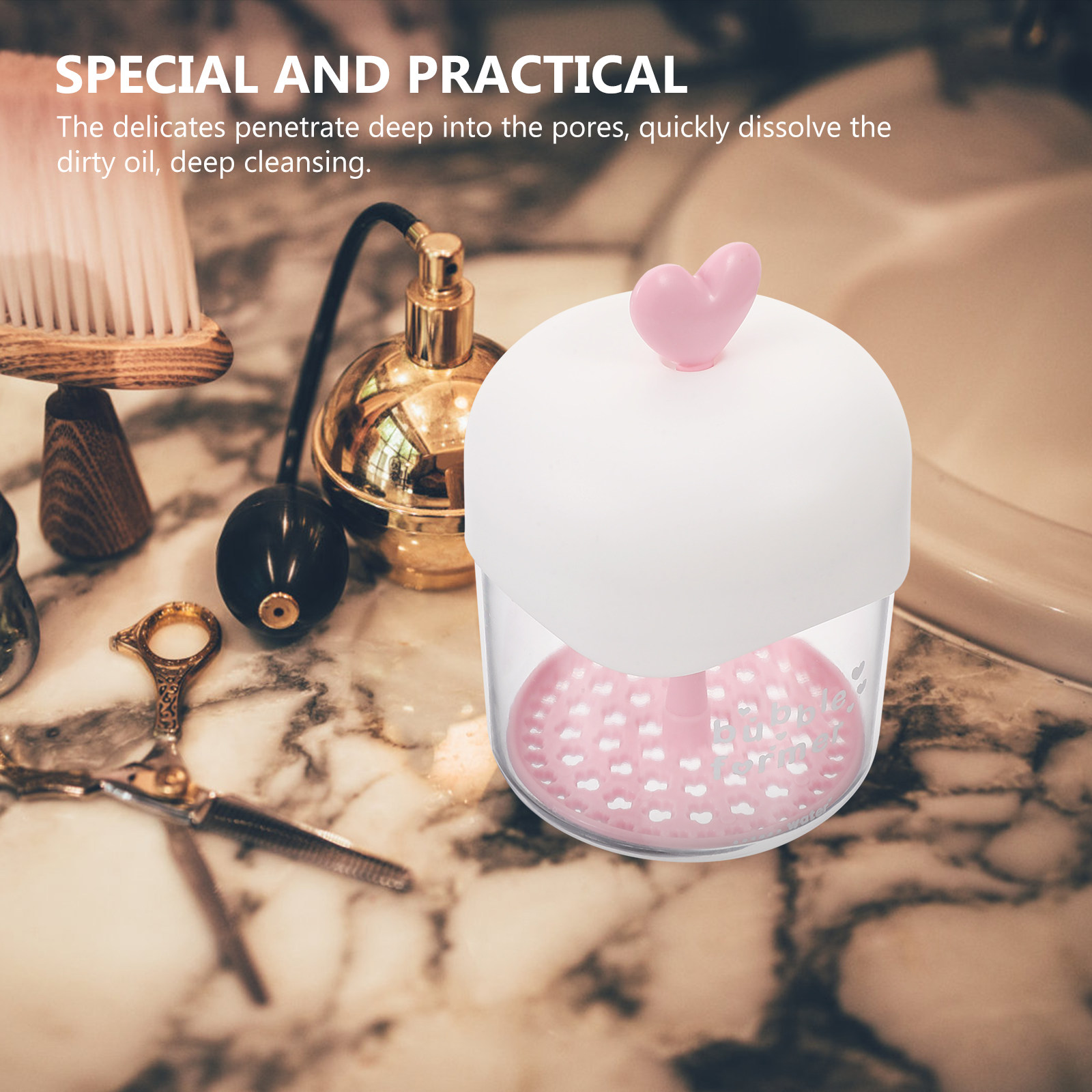 Frasco manual transparente par - Cleanser Face avaliação e preço