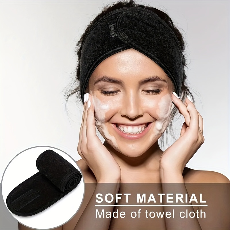 Faixa de cabeça larga ajustáve - Cleanser Face avaliação e preço