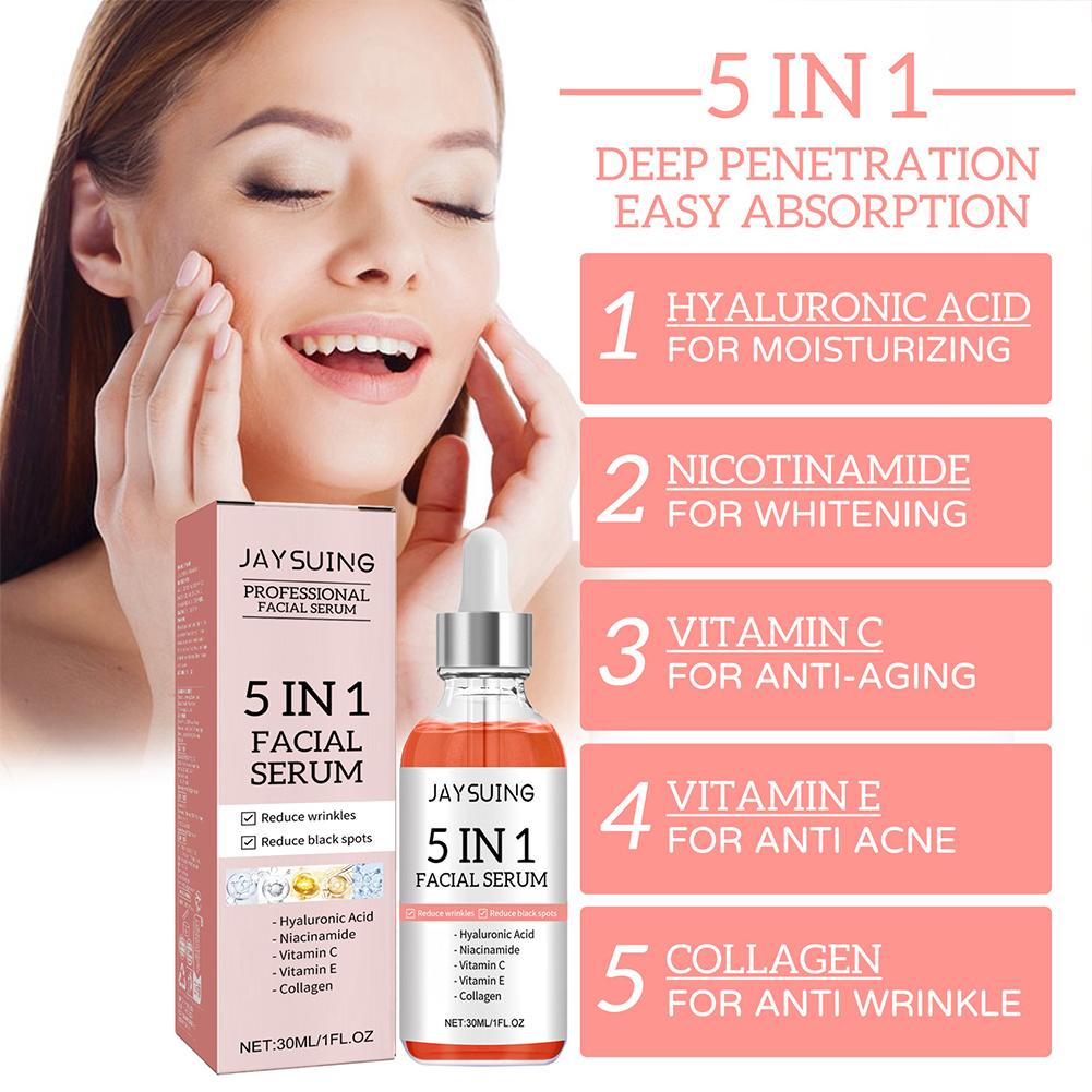 Sérum Facial 5 em 1 com Vitami - Vitamin C Serum avaliação e preço