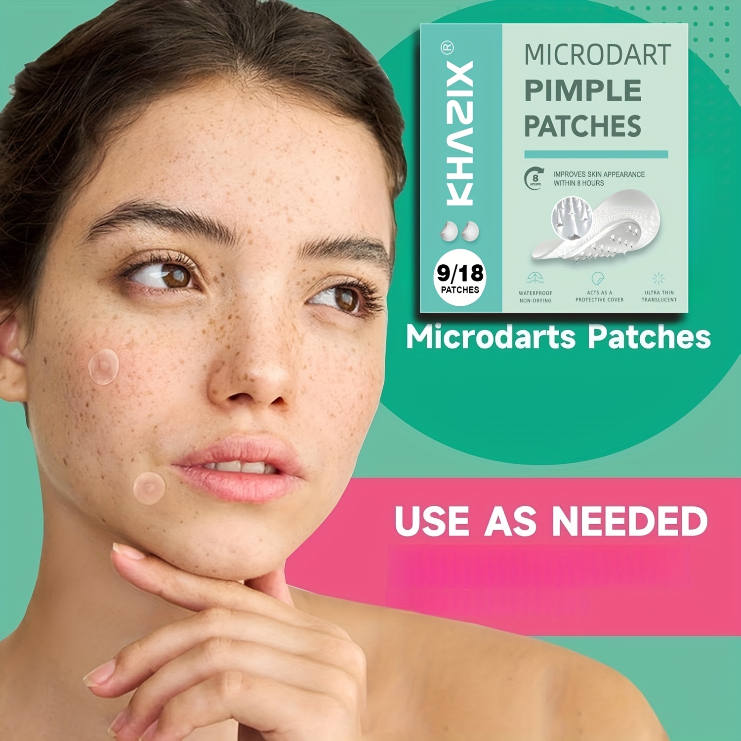 9 peças de adesivos para acne  - Face Moisturizer avaliação e preço