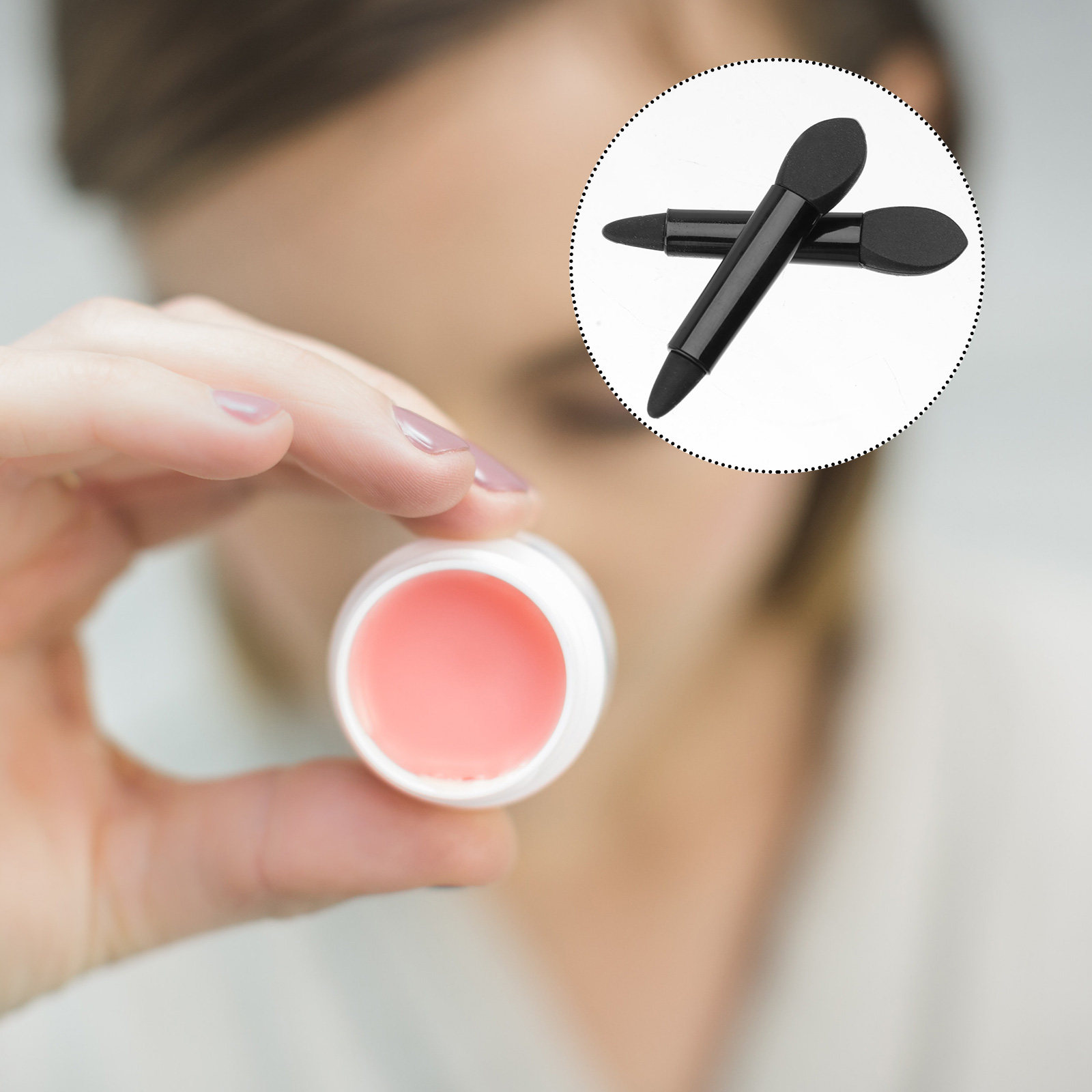 1 conjunto de pincel de silico - Lip Balm avaliação e preço