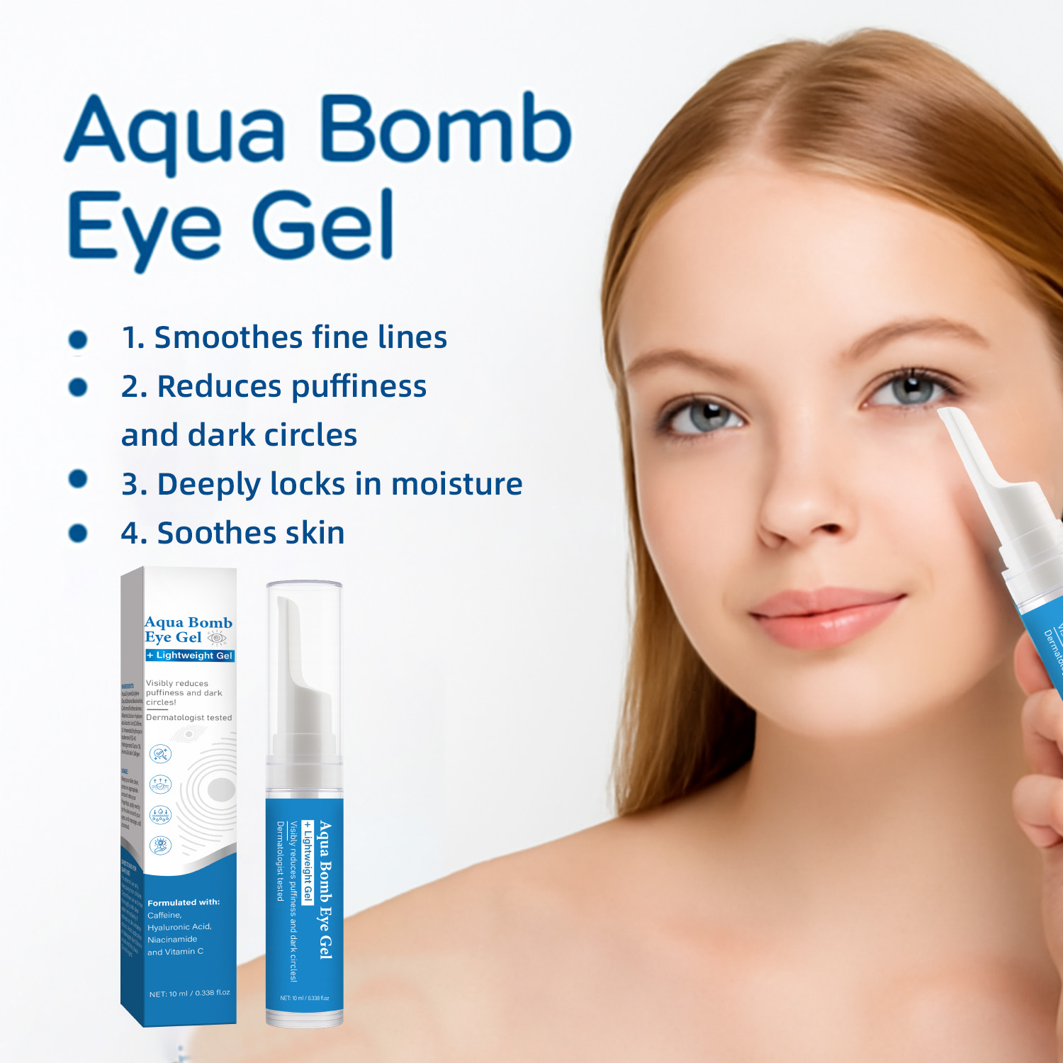 Gel para Olhos Aqua Cooling co - Vitamin C Serum avaliação e preço