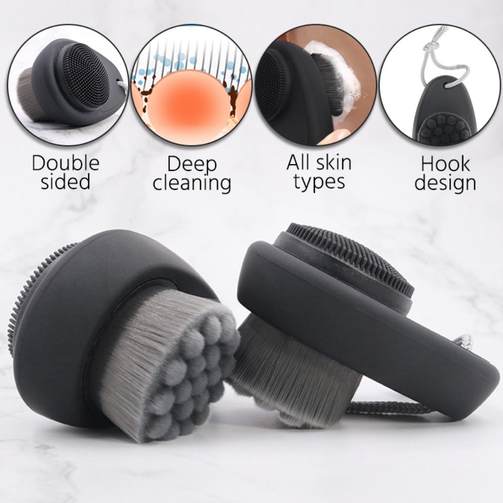 Double-Sided Silicone Face Cle - Cleanser Face avaliação e preço