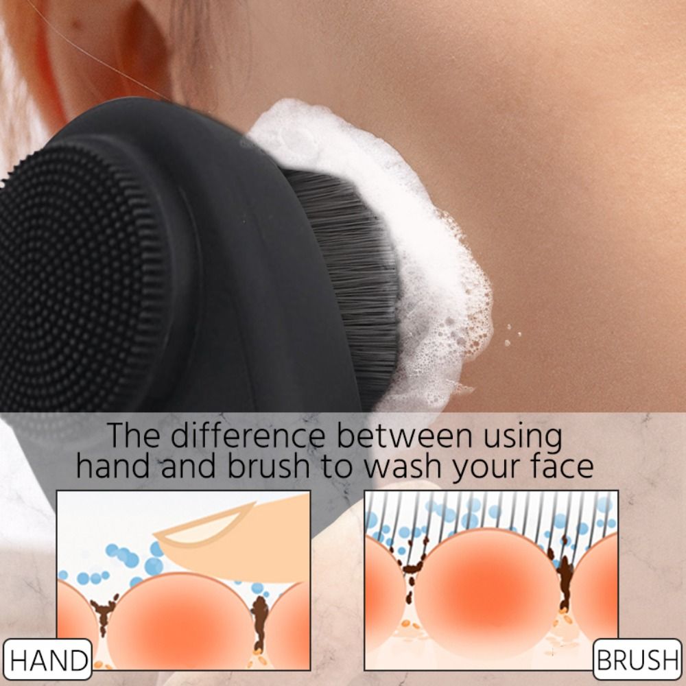 Double-Sided Silicone Face Cle - Cleanser Face avaliação e preço